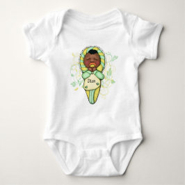 Etnisk baby för personlig t shirt