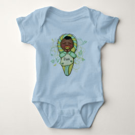 Etnisk baby för personlig t shirt