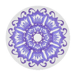 Etnisk blom- mandala.