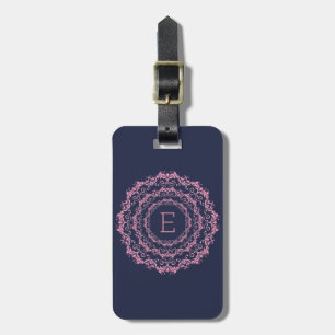 Etnisk blom- mandala. bagagebricka