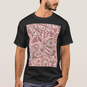 Etnisk Blommigt: Oriental Paisley Design. T Shirt
