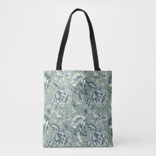 Etnisk blommigt, sömlös mönster. folresc batik ell tygkasse