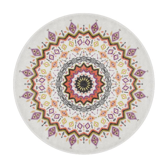 Etnisk dekoration: Vintage Native Ornament (Framsidan)