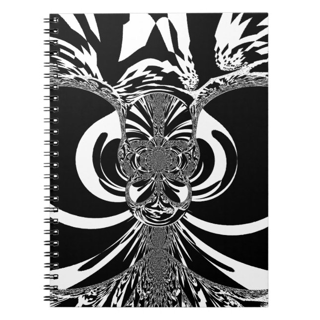 Etnisk design anteckningsbok med spiral (Framsidan)