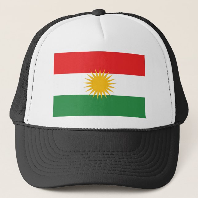 Etnisk flagga för Kurdistan Keps (Framsida)