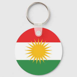 Etnisk flagga för Kurdistan Nyckelring