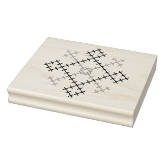 Etnisk folkornament i Ukraina Stämpel