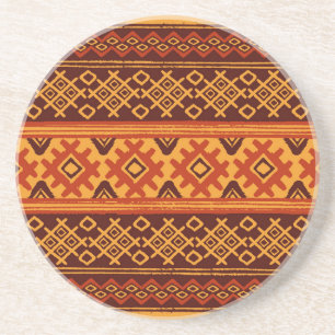 Etnisk geometri, traditionell mönster. underlägg