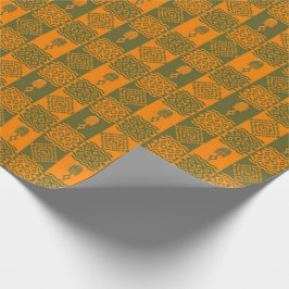 Etnisk geometrisk afrikan presentpapper