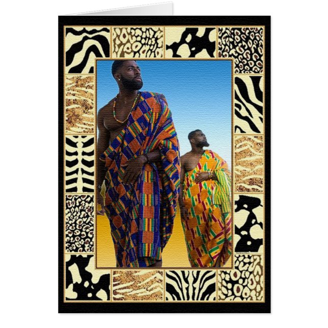 Etnisk Hälsningskort (Framsidan)