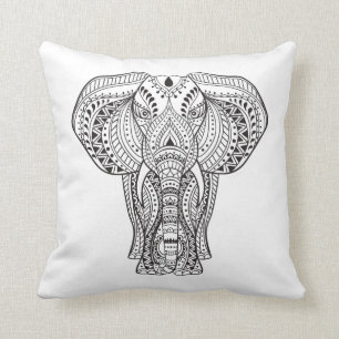 Etnisk indisk elefant kudde