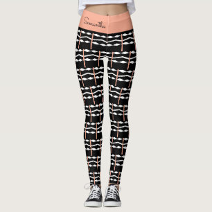 Etnisk konst, kyrka och magiska konst i Afrika Mön Leggings