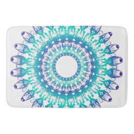 etnisk krickamandala badrumsmatta