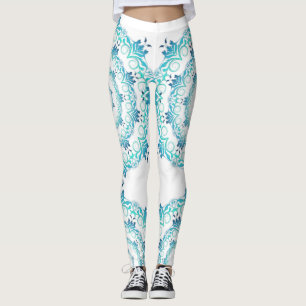 etnisk krickamandala. leggings