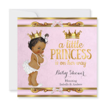 Etnisk lilla prinsessa baby shower rosa guld