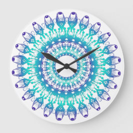 etnisk Mandala. Stor Klocka