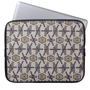 Etnisk orientalisk prydnadsbrodery decor Mönster Laptop Fodral