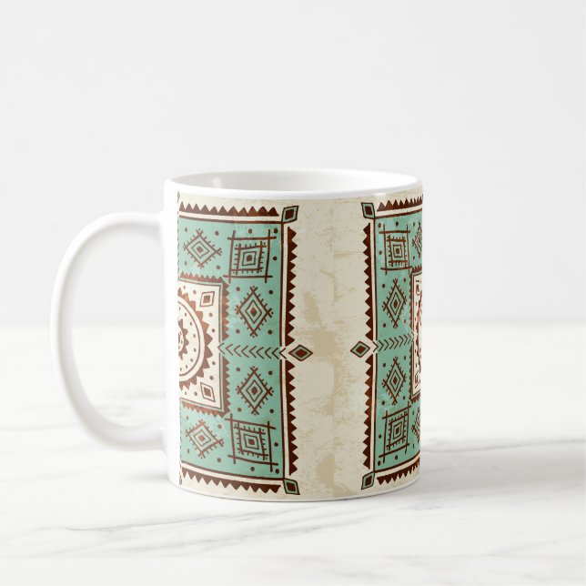 Etnisk ornament kaffemugg (Vänster)