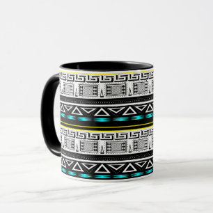 Etnisk ornament mugg