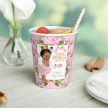 Etnisk prinsessa baby shower rosa guld ros blomste