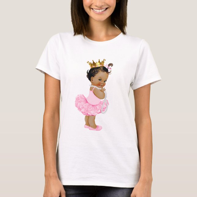 Etnisk prinsessabebis t-shirt (Framsida)