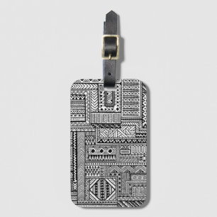 Etnisk prydnad bagagebricka