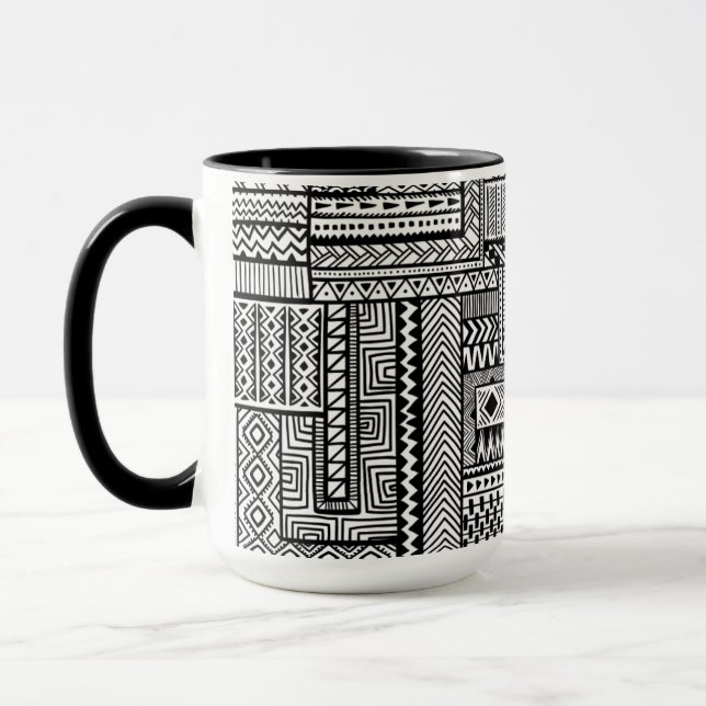 Etnisk prydnad mugg (Vänster)