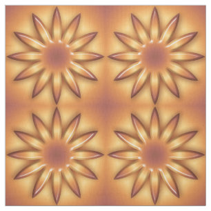 Etnisk sol. Abstrakt geometrisk lutningmodell Tyg