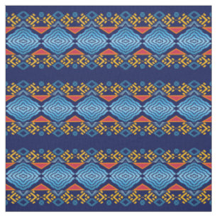 Etnisk Southwestern geometrisk randmarin Tyg