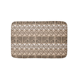 etnisk stam- afrikansk hand plockademodell badrumsmatta