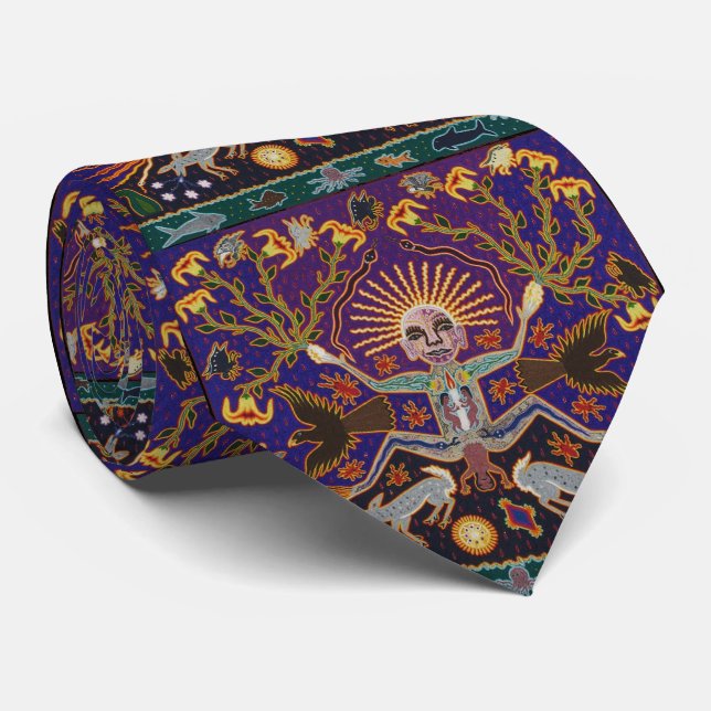 Etnisk stam- konst Boho för mexicansk Mayan Aztec Slips (Rullad)