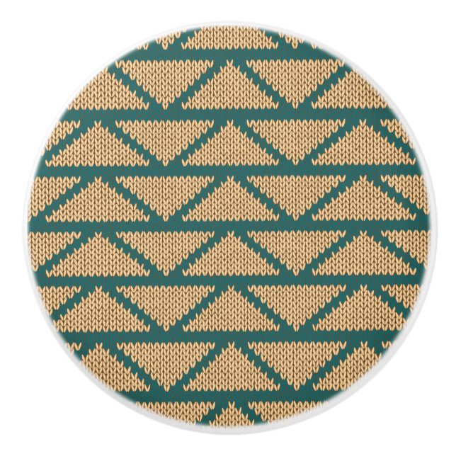 Etnisk stil stuckit mönster knopp (Framsidan)