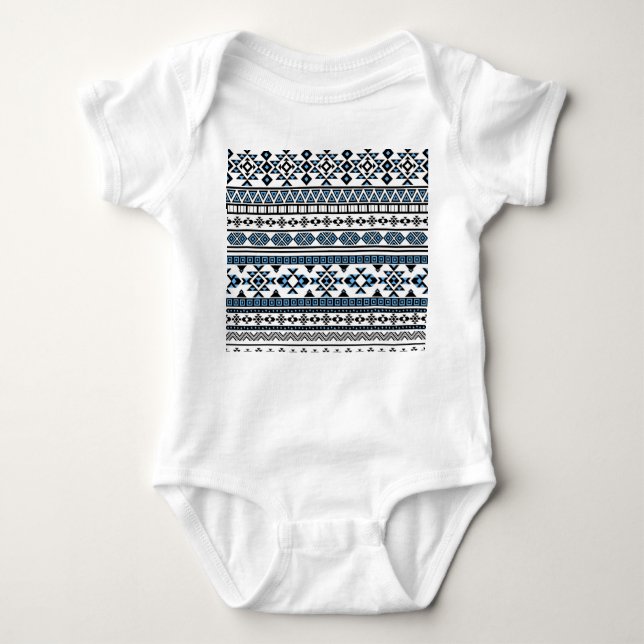 Etnisk triangel Geometric Navajo Mönster T Shirt (Framsida)