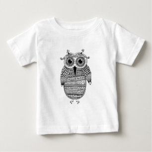 Etnisk ugglabläckteckning tee