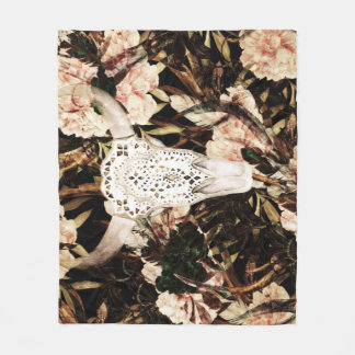 Etnisk vattenfärg: blommigtens bakgrund. fleecefilt