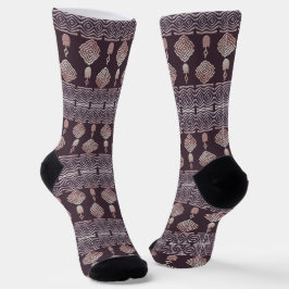 Etniska afrikanska inhemska designsockor