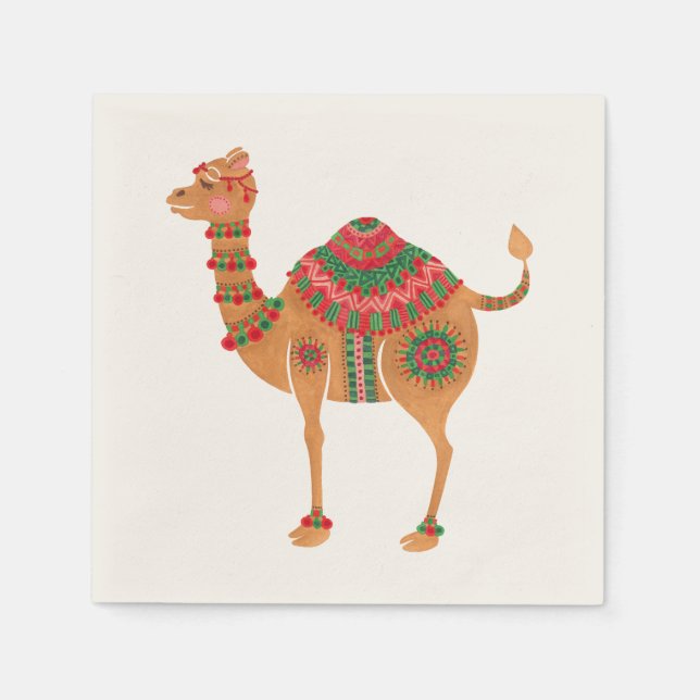 Etniska Camel Pappersservett (Framsidan)