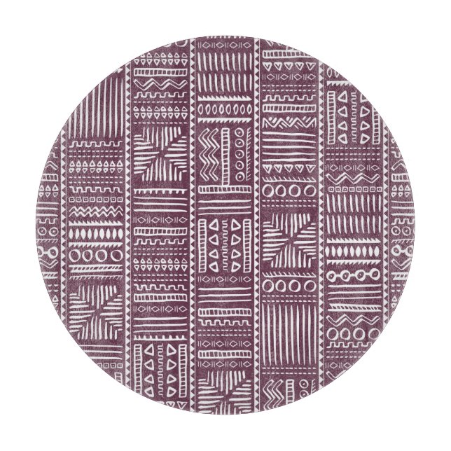 Etniska hand plockade mönster: vintage stil (Framsidan)