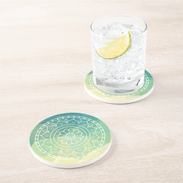 Etniska mandala blomboho inspiration underlägg (Sidan)