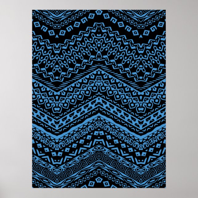 Etniska motifs 5 poster (Framsidan)
