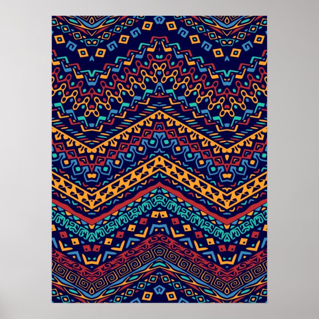 Etniska motifs poster (Framsidan)