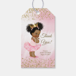 Etniska prinsessan Baby Shower Gift-Märkre Presentetikett