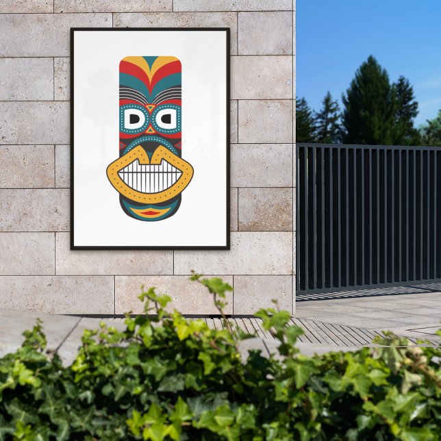 Etniska stammasker canvastryck (Skapare uppladdad)