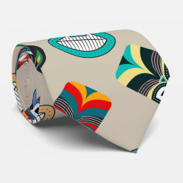 Etniska stammasker slips