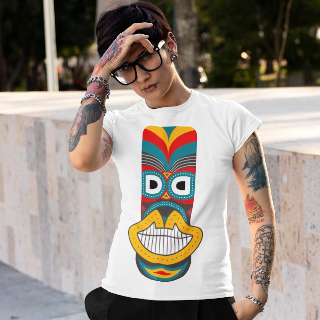 Etniska stammasker t shirt (Skapare uppladdad)