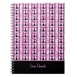 Etniskt, afrikansk konst Mönster Anteckningsbok