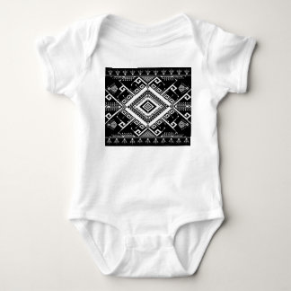 Etniskt geometriskt indiska gräns, abstrakt. t shirt