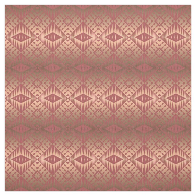 Etniskt geometriskt lutningmönster tyg (Provkarta)