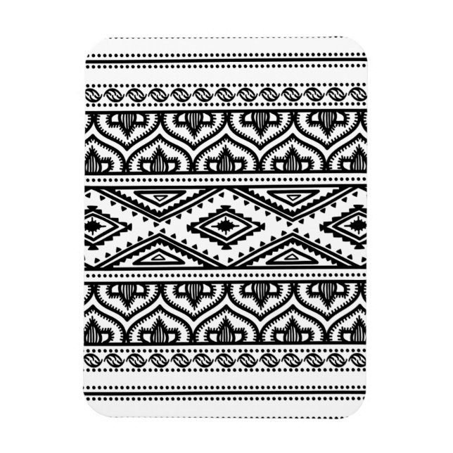 Etniskt Mönster design Magnet (Vertikal)