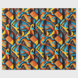 Etniskt mönster, etnisk design, etnisk härkomst presentpapper